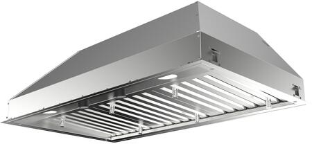 Faber 36-Inch Inca Pro Style Under Cabinet Insert Convertible Range Hood 1200 CFM Capable in Stainless Steel (Blower Sold Separately) (INPL3619SSNB-B)