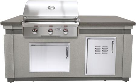 American Outdoor Grill 30-Inch T Series Gas Grill Island (IP30TO-CGT-75SM)