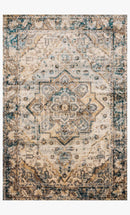 Loloi II Isadora Collection - Transitional Power Loomed Rug in Oatmeal & Bark (ISA-02)