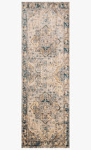 Loloi II Isadora Collection - Transitional Power Loomed Rug in Oatmeal & Bark (ISA-02)