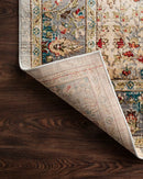 Loloi II Isadora Collection - Transitional Power Loomed Rug in Sand & Steel (ISA-03)