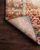Loloi II Isadora Collection - Transitional Power Loomed Rug in Ant. Ivory & Sunset (ISA-04)