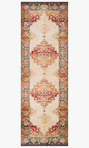 Loloi II Isadora Collection - Transitional Power Loomed Rug in Ant. Ivory & Sunset (ISA-04)