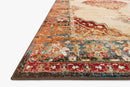 Loloi II Isadora Collection - Transitional Power Loomed Rug in Ant. Ivory & Sunset (ISA-04)