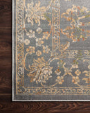 Loloi II Isadora Collection - Transitional Power Loomed Rug in Silver & Silver (ISA-05)
