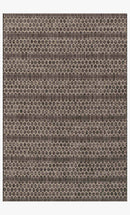 Loloi Isle Collection - Indoor/Outdoor Power Loomed Rug in Black & Grey (IE-01)