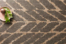 Loloi Isle Collection - Indoor/Outdoor Power Loomed Rug in Charcoal & Mocha (IE-02)