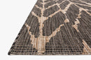 Loloi Isle Collection - Indoor/Outdoor Power Loomed Rug in Charcoal & Mocha (IE-02)