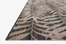 Loloi Isle Collection - Indoor/Outdoor Power Loomed Rug in Natural & Black (IE-08)