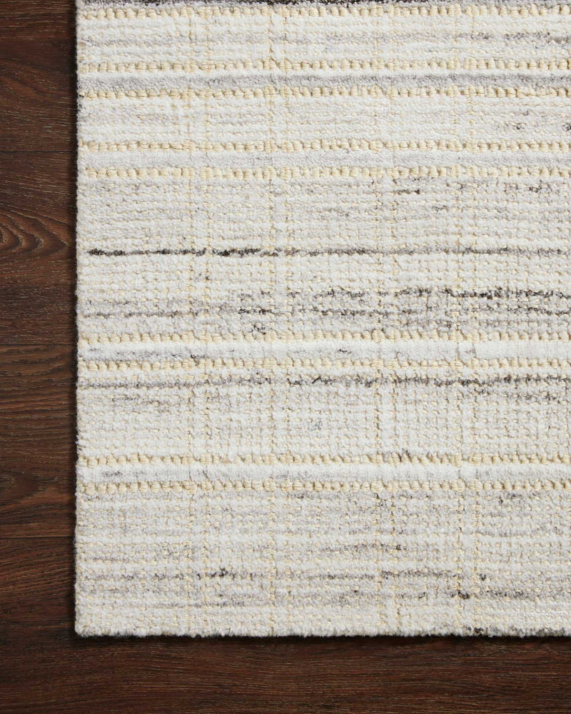 Loloi Jamie Collection - Transitional Hand Loomed Rug in Ivory & Dove (JEM-01)