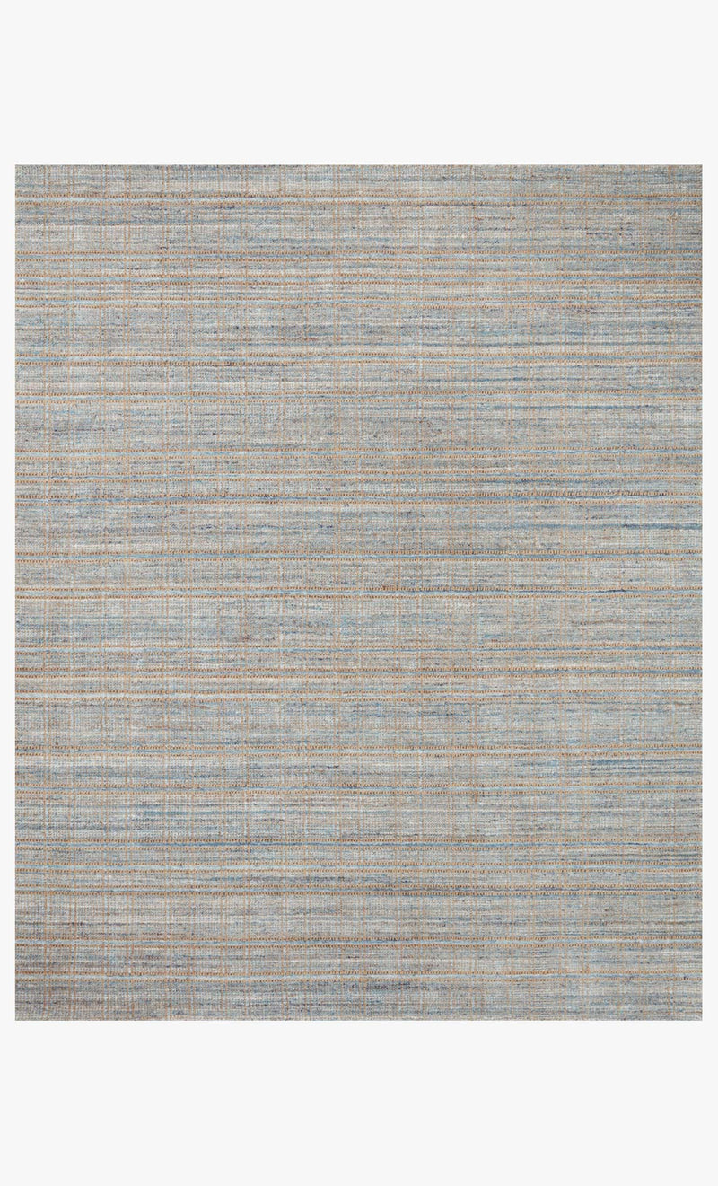 Loloi Jamie Collection - Transitional Hand Loomed Rug in Natural & Sky (JEM-01)