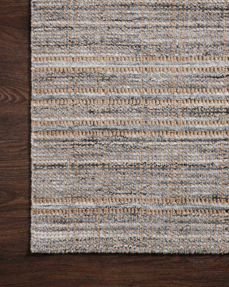 Loloi Jamie Collection - Transitional Hand Loomed Rug in Natural & Slate (JEM-01)