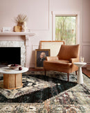 Loloi Jasmine Collection - Contemporary Power Loomed Rug in Ink (JAS-02)
