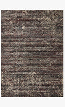 Loloi Jasmine Collection - Contemporary Power Loomed Rug in Midnight & Bordeaux (JAS-04)