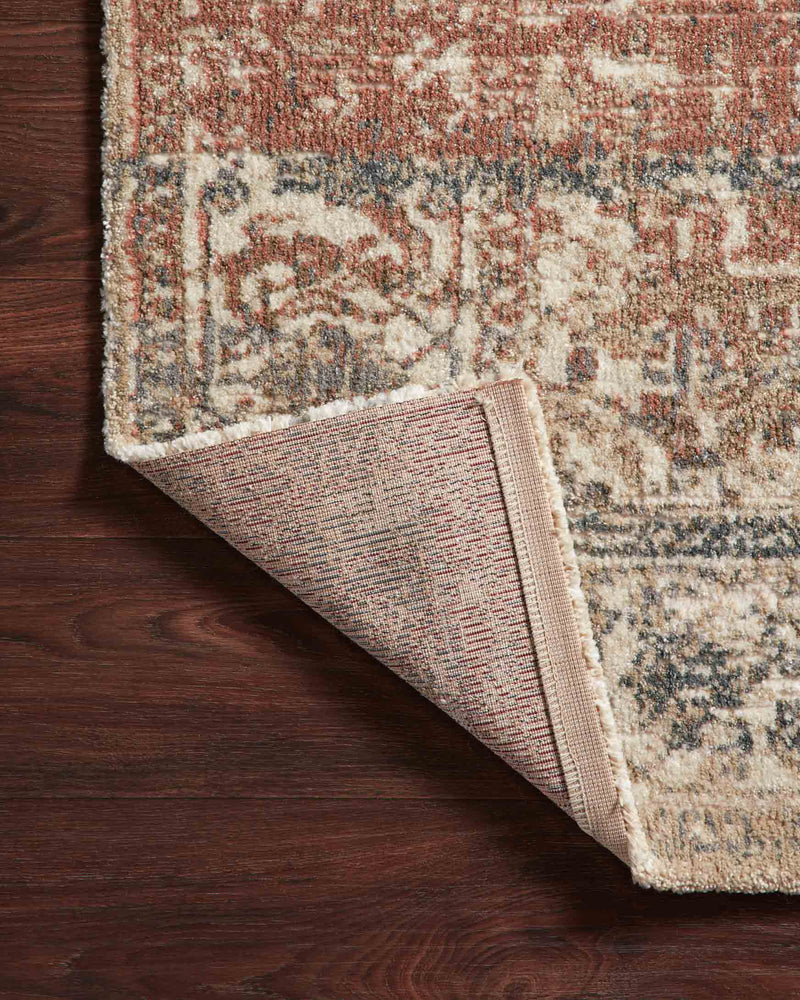 Loloi Jasmine Collection - Contemporary Power Loomed Rug in Natural & Multi (JAS-06)