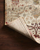Loloi Jasmine Collection - Contemporary Power Loomed Rug in Silver (JAS-07)