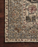 Loloi Jasmine Collection - Contemporary Power Loomed Rug in Dove & Denim (JAS-08)