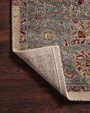 Loloi Jasmine Collection - Contemporary Power Loomed Rug in Slate & Brick (JAS-09)