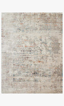 Loloi Javari Collection - Contemporary Power Loomed Rug in Ivory & Granite (JV-01)
