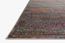 Loloi Javari Collection - Contemporary Power Loomed Rug in Charcoal & Sunset (JV-02)