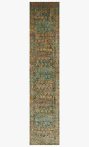 Loloi Javari Collection - Contemporary Power Loomed Rug in Lagoon & Fiesta (JV-03)