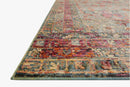 Loloi Javari Collection - Contemporary Power Loomed Rug in Slate & Berry (JV-03)