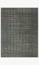 Loloi Javari Collection - Contemporary Power Loomed Rug in Steel & Lagoon (JV-07)