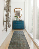 Loloi Javari Collection - Contemporary Power Loomed Rug in Steel & Lagoon (JV-07)