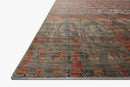 Loloi Javari Collection - Contemporary Power Loomed Rug in Steel & Sunrise (JV-07)