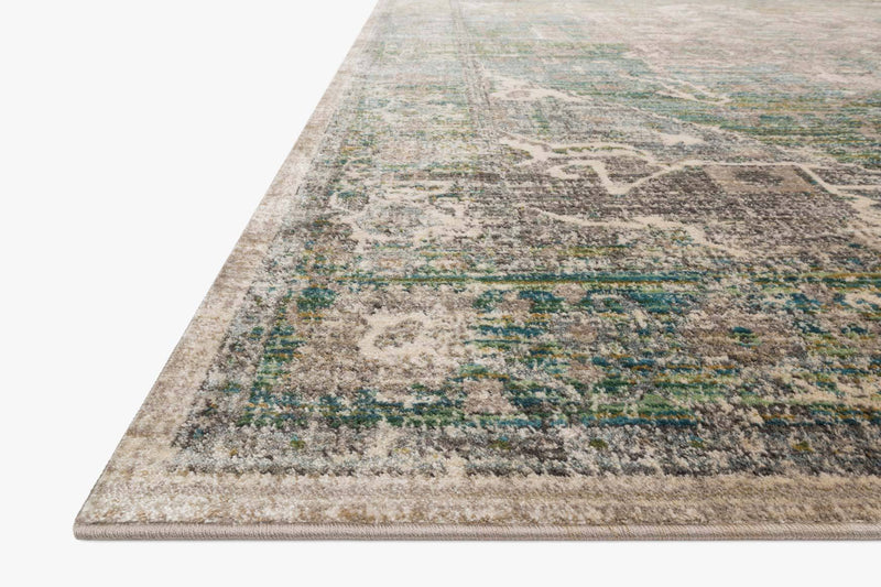 Loloi Javari Collection - Contemporary Power Loomed Rug in Grass & Ocean (JV-08)