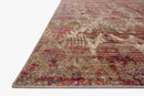 Loloi Javari Collection - Contemporary Power Loomed Rug in Drizzle & Berry (JV-10)