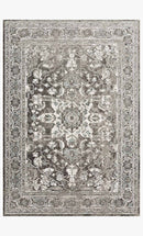 Loloi Joaquin Collection - Traditional Power Loomed Rug in Charcoal & Ivory (JOA-01)