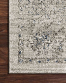 Loloi Joaquin Collection - Traditional Power Loomed Rug in Dove & Grey (JOA-02)