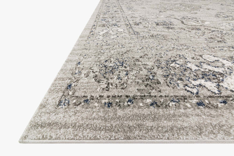 Loloi Joaquin Collection - Traditional Power Loomed Rug in Dove & Grey (JOA-02)