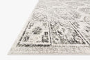 Loloi Joaquin Collection - Traditional Power Loomed Rug in Ivory & Charcoal (JOA-03)