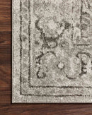Loloi Joaquin Collection - Traditional Power Loomed Rug in Silver & Grey (JOA-05)