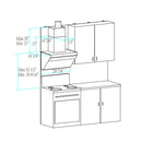 Fotile Slant Vent Series 30-Inch 1000 CFM Under Cabinet Range or Wall Mount Range Hood with 2 LED lights, Motion, and Touch Activation in Onyx Black Tempered Glass (JQG7505)