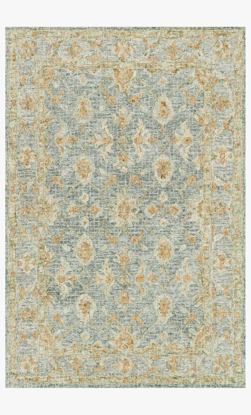Loloi Julian Collection - Transitional Hooked Rug in Spa & Spa (JI-01)