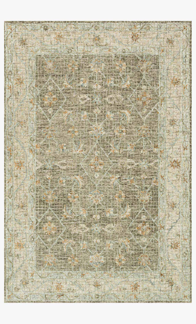Loloi Julian Collection - Transitional Hooked Rug in Taupe & Sand (JI-02)