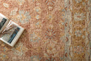 Loloi Julian Collection - Transitional Hooked Rug in Terracotta & Gold (JI-04)