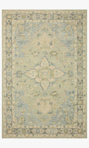 Loloi Julian Collection - Transitional Hooked Rug in Seafoam Green & Spa (JI-07)