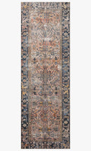 Chris Loves Julia x Loloi Jules Collection - Traditional Power Loomed Rug in Terracotta (JUL-02)