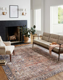 Chris Loves Julia x Loloi Jules Collection - Traditional Power Loomed Rug in Terracotta (JUL-02)