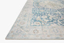 Chris Loves Julia x Loloi - Jules Collection - Traditional Power Loomed Rug in Antique & Sky (JUL-03)