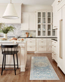 Chris Loves Julia x Loloi - Jules Collection - Traditional Power Loomed Rug in Antique & Sky (JUL-03)