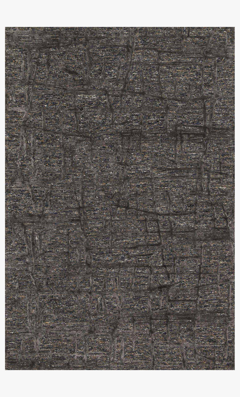 Loloi Juneau Collection - Contemporary Hand Tufted Rug in Charcoal & Charcoal (JY-05)
