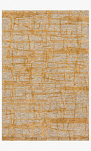 Loloi Juneau Collection - Contemporary Hand Tufted Rug in Natural & Gold (JY-05)