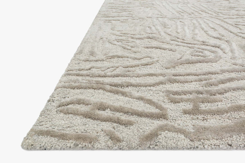 Loloi Juneau Collection - Contemporary Hand Tufted Rug in Silver & Silver (JY-06)