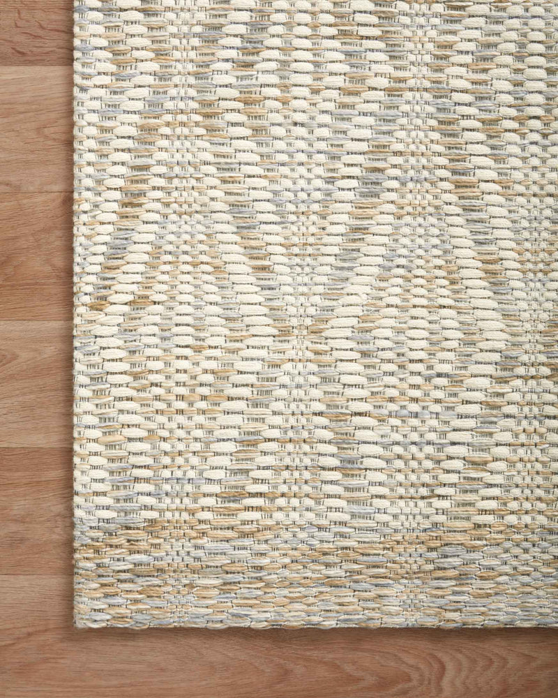 Loloi Kenzie Collection - Contemporary Hand Woven Rug in Ivory & Sand (KNZ-01)