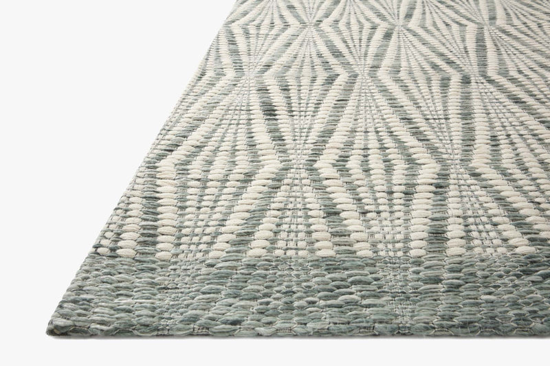 Loloi Kenzie Collection - Contemporary Hand Woven Rug in Ivory & Sage (KNZ-01)